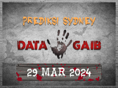 Kode Syair Sydney 29 Maret 2024 Hari Jumat TerGAIB